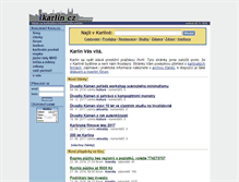 Tablet Screenshot of ikarlin.cz